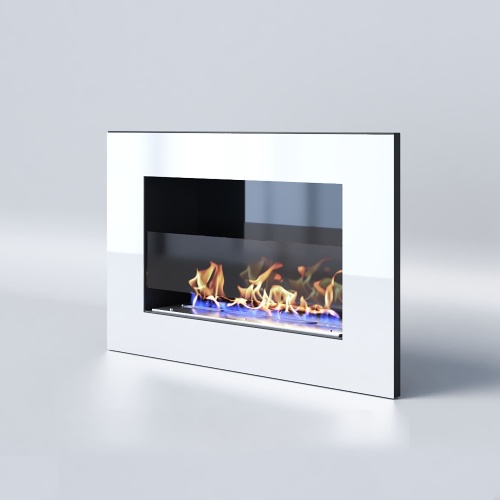 Биокамин "Русский огонь" Хай-тек 650V встраиваемый с защитным и декоративным стеклом