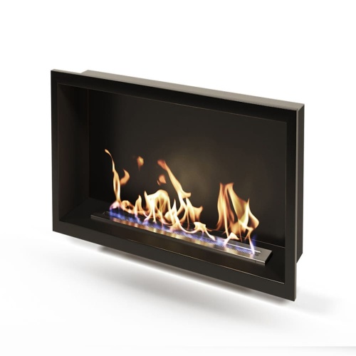 Биокамин "Русский огонь" Гефест 660 встраиваемый с декоративным стеклом (стемалитом)