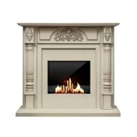 Биокамин в портале SteelHeat Martin, стекло, стемалит