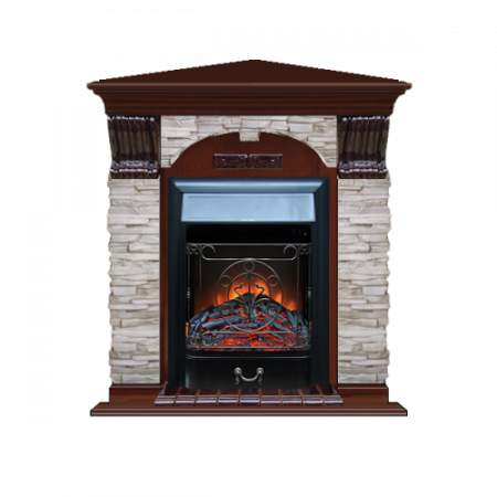 Арочный Мисхор угловой (красное дерево)+Majestic Black