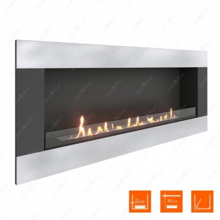 Биокамин SteelHeat GRAND-H 1500 стекло по цене 62 790 руб.