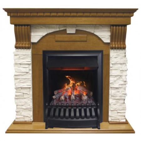 Dublin арочный сланец белый (дуб)+Oregan 3D