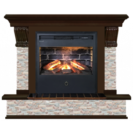 Панорама грот цветной (темный дуб)+Samba 3D