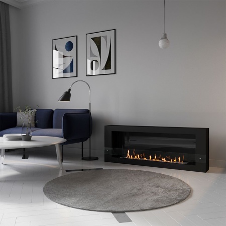 Биокамин SteelHeat WALL ONE 1200 LITE черный, стемалит Биокамин SteelHeat WALL ONE 1200 LITE черный, стемалит по цене 47 250 руб.